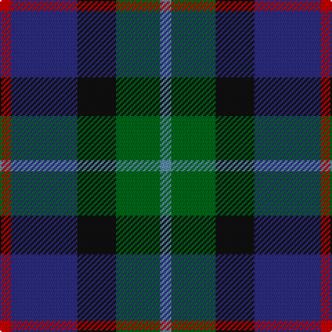 B/8 G32 K28 DB48 R/8 tartan Tartan detail