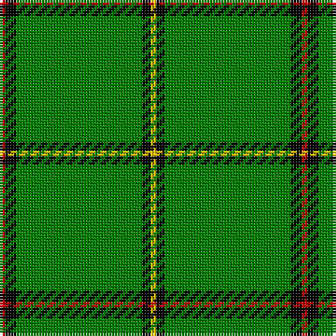 Tartan detail