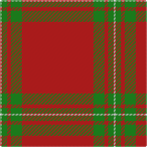 Tartan detail
