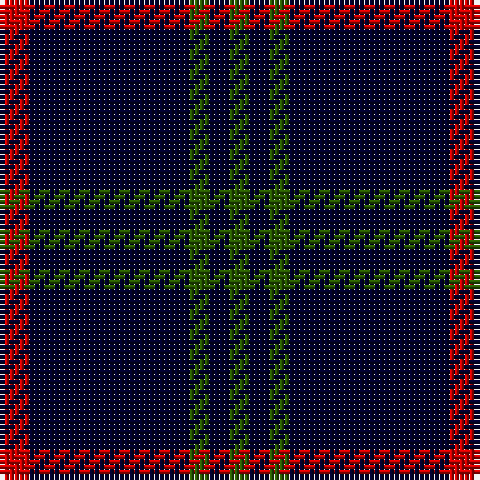 G/4 DB4 G4 DB32 R/6 tartan Tartan detail