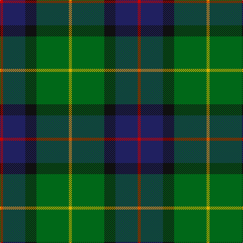 R/6 DB44 K22 G64 Y/6 tartan Tartan detail