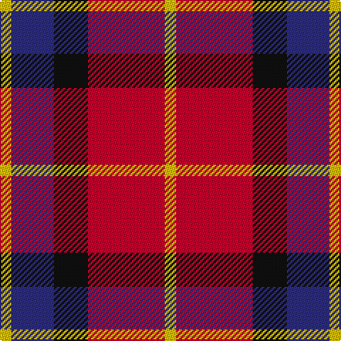 Y/8 DB30 K24 R54 Y/8 tartan Tartan detail