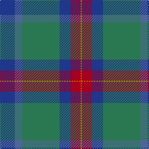 B/24 Ba12 G60 B18 DR16 O/2 tartan Tartan detail