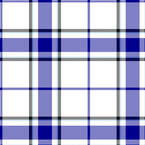 DB/8 W88 K10 LB4 W16 DB/46 tartan Tartan detail