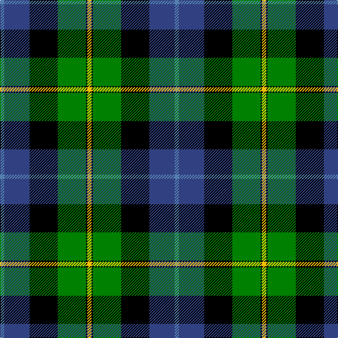 Ba/6 B36 K40 G40 K2 Y/6 tartan Tartan detail