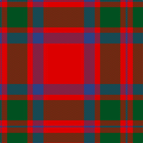 B/6 R18 G68 R18 B36 R/136 tartan Tartan detail