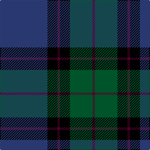 B/76 K16 DR4 K16 G36 DR/4 tartan Tartan detail