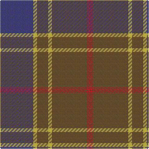 DB/36 Y4 T12 Y4 T38 R/6 tartan Tartan detail