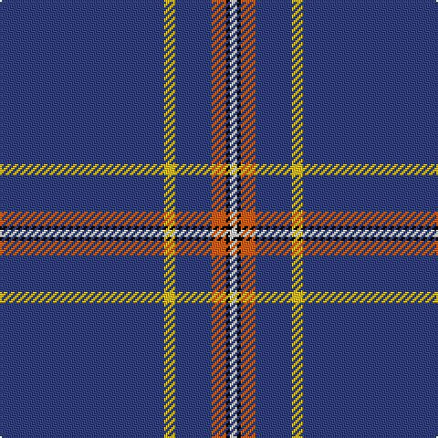 B/90 Y6 B20 O8 K2 LN/4 tartan Tartan detail