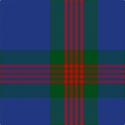 B/96 G28 R6 G4 R6 G/4 tartan Tartan detail
