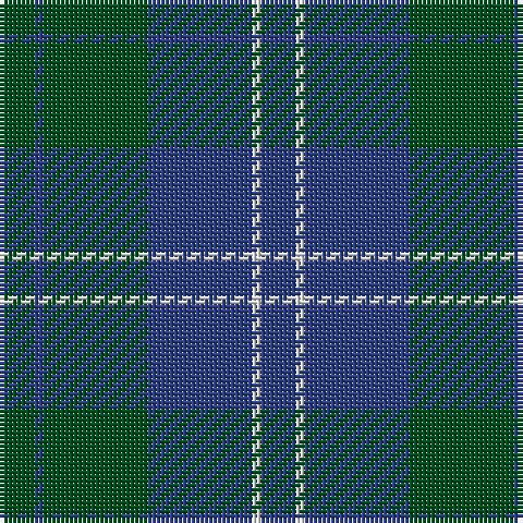 Tartan detail