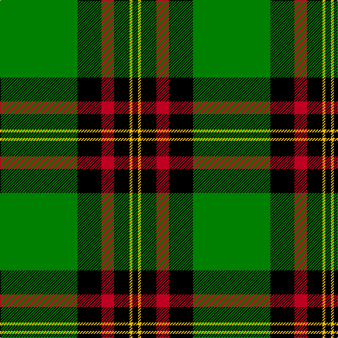 G/110 K34 R18 K22 Y4 K/8 tartan Tartan detail