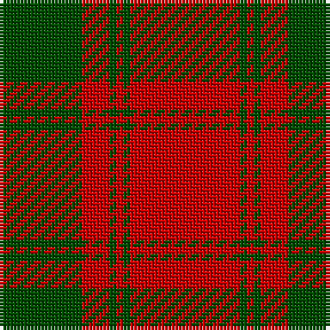 Tartan detail