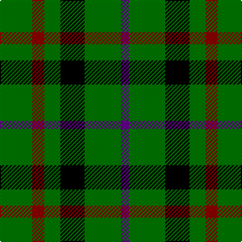 G/32 DR12 G16 K24 G36 P/8 tartan Tartan detail