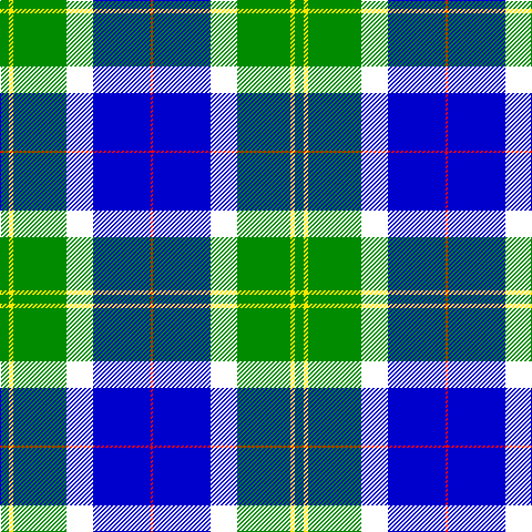 G/8 Y4 G48 W24 B52 R/2 tartan Tartan detail