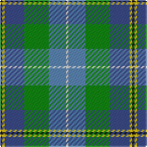 K/2 Y2 B16 G20 Ba14 LN/2 tartan Tartan detail