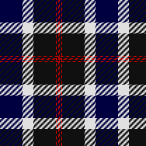 DB/74 LN36 K74 R4 K4 R/4 tartan Tartan detail