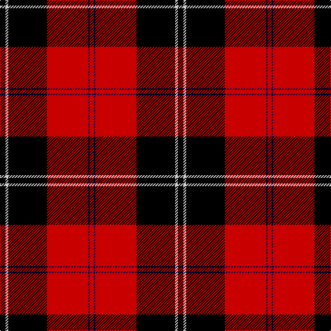 K/8 N4 K56 R60 DB2 R/6 tartan Tartan detail