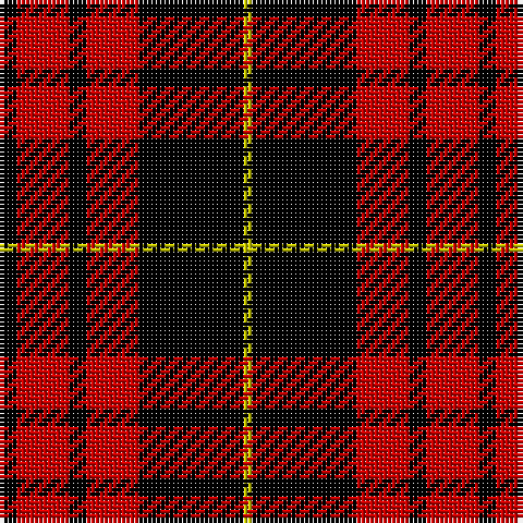K/4 R12 K4 R12 K24 Y/2 tartan Tartan detail