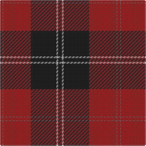 DR/3 N1 DR30 K28 Na2 K/4 tartan Tartan detail