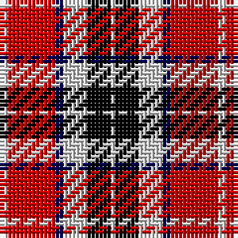 N/2 R12 DB2 N6 K6 N/1 tartan Tartan detail