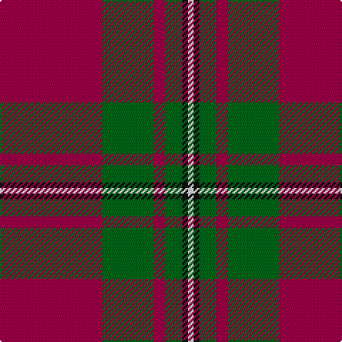 LN/4 K4 G12 R8 G36 R/72 tartan Tartan detail