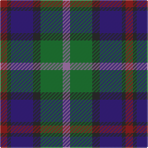 DR/8 K4 DB24 K8 G24 LP/8 tartan Tartan detail