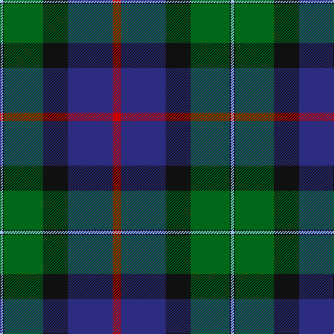 Tartan detail