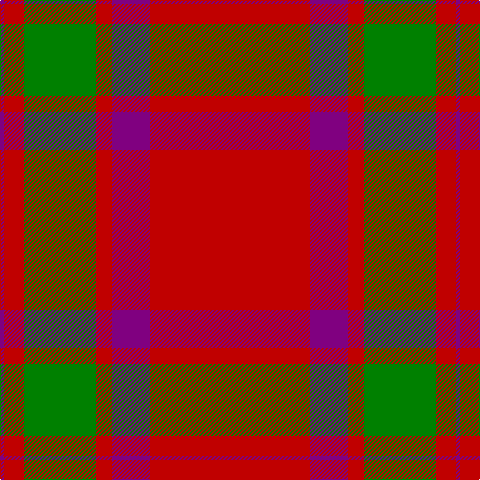 Tartan detail