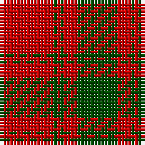 R/16 G1 R1 G1 R4 G/12 tartan Tartan detail