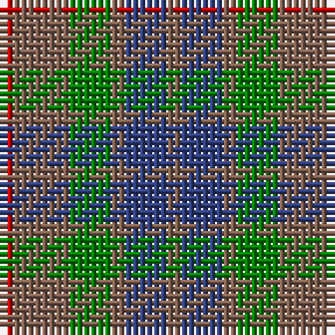 Tartan detail