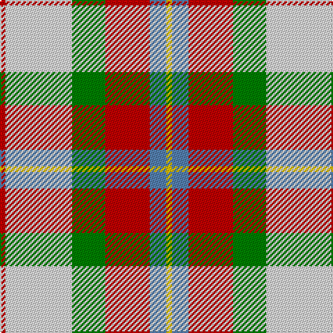 R/4 LN48 G24 R32 B12 Y/4 tartan Tartan detail