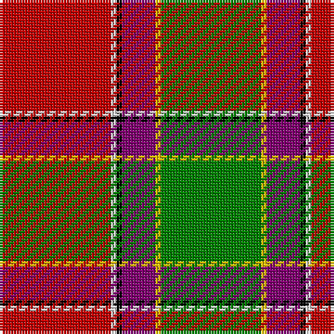Tartan detail