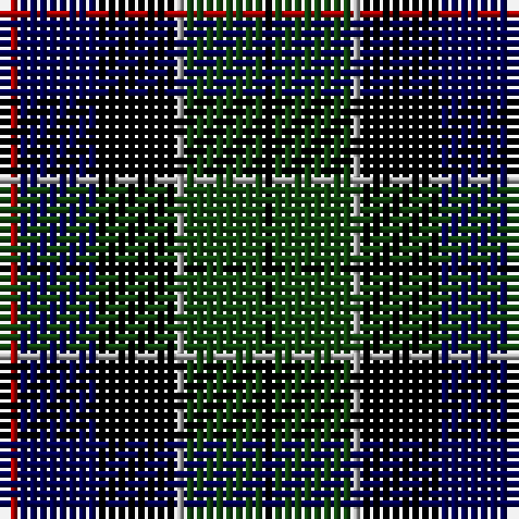DR/2 DB8 K8 N1 DG8 K/1 tartan Tartan detail