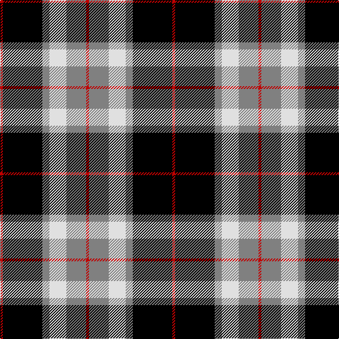 Tartan detail