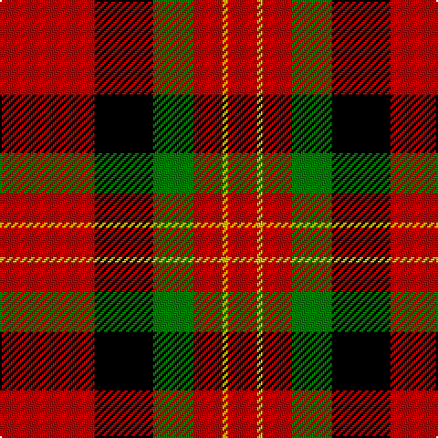 R/52 K32 G22 R16 Y3 R/16 tartan Tartan detail