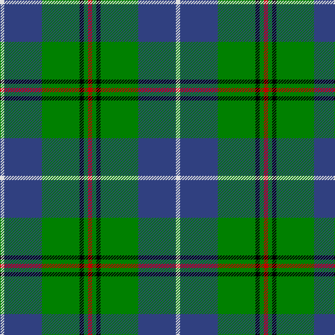 LN/6 B54 G54 K6 G6 R/6 tartan Tartan detail