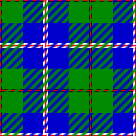 R/4 K4 G72 B72 W6 R/6 tartan Tartan detail