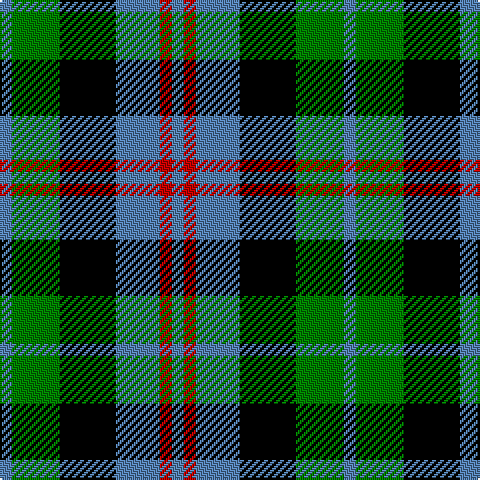 B/6 G24 K28 B22 R6 B/6 tartan Tartan detail