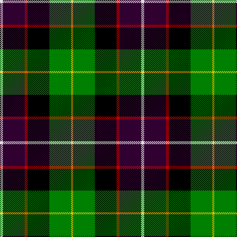 LN/6 DP44 R6 K44 G44 Y/4 tartan Tartan detail