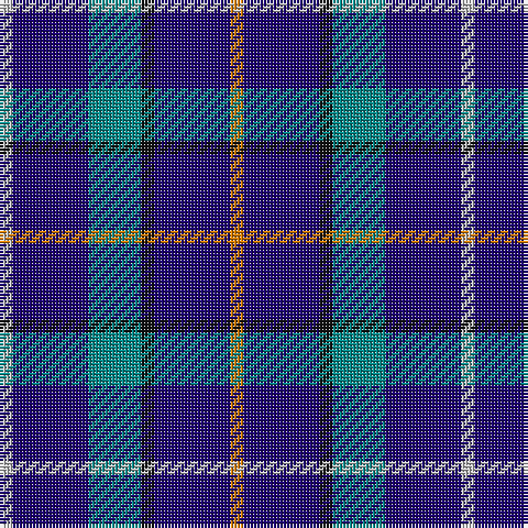 N/4 DB23 B16 K4 DB23 O/4 tartan Tartan detail