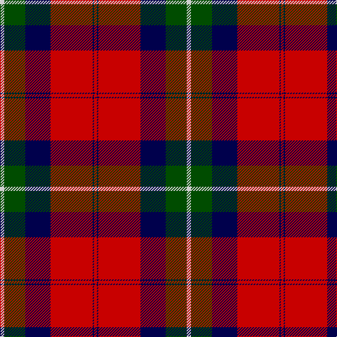 Tartan detail