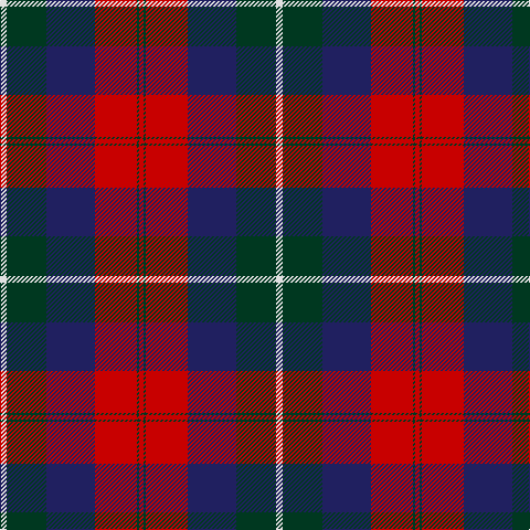 LN/6 DG36 DB44 R38 DG2 R/4 tartan Tartan detail