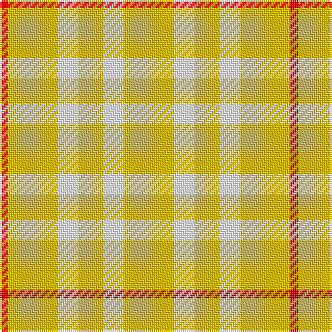 R/4 Y24 W10 Y12 W10 Y/24 tartan Tartan detail