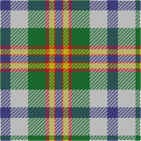 DB/12 LN20 G20 R4 Y6 R2 DB/6 tartan Tartan detail
