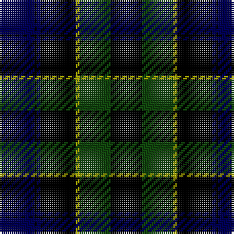Tartan detail