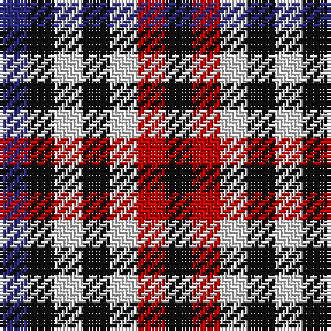 Tartan detail