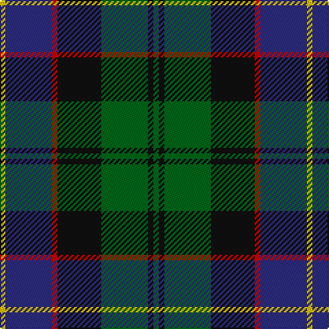 G/4 K4 G34 K32 R4 DB34 Y/4 tartan Tartan detail