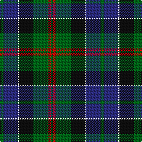G/6 DB24 W2 K24 G26 R4 G/4 tartan Tartan detail