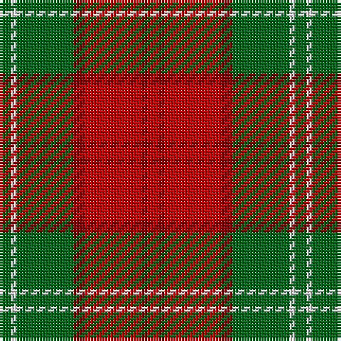 Tartan detail